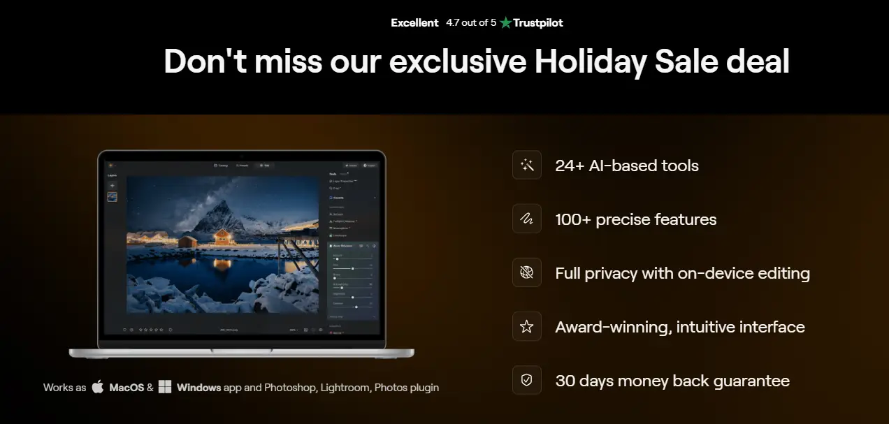 Luminar Neo Photo Editing Software